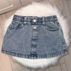 7 For All Mankind Denim Skirt Baby Girl